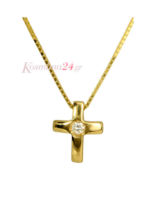 Gold Kreuz 18K