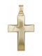 Herren Gold Kreuz 14K