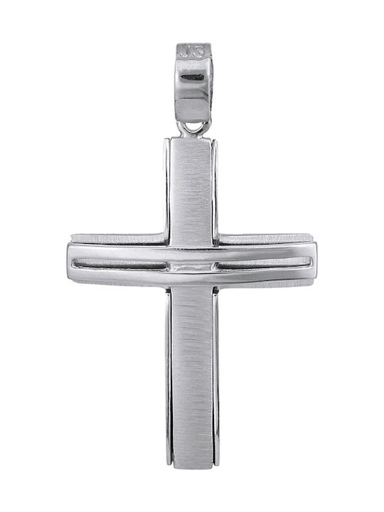 Herren Gold Kreuz 14K