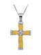 Women's Gold Cross 14K with Chain