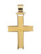 Herren Gold Kreuz 9K