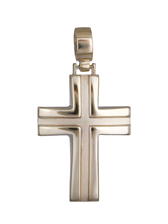 Herren Gold Kreuz 9K