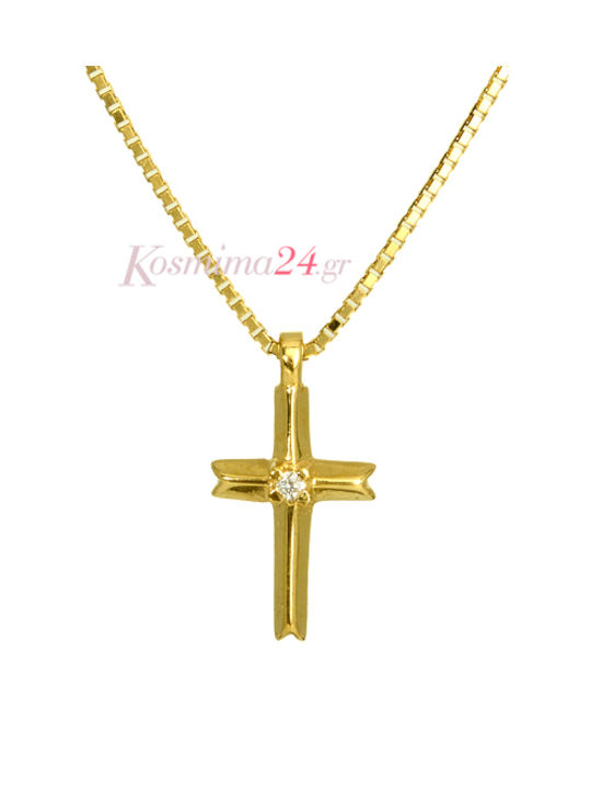 Gold Cross 18K