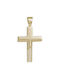 Damen Gold Kreuz 14K