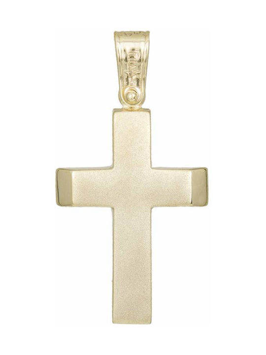 Herren Gold Kreuz 9K