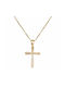 Women's Gold Cross 14K with Chain