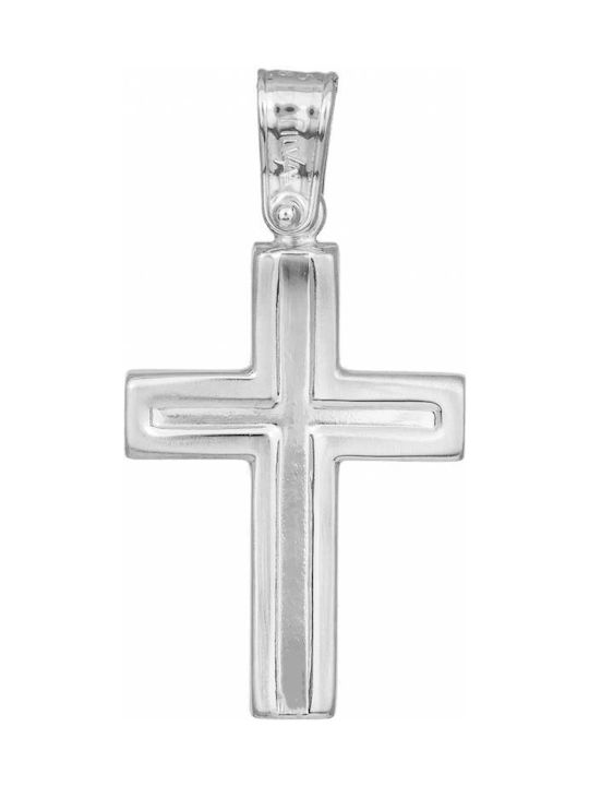 Herren Gold Kreuz 14K