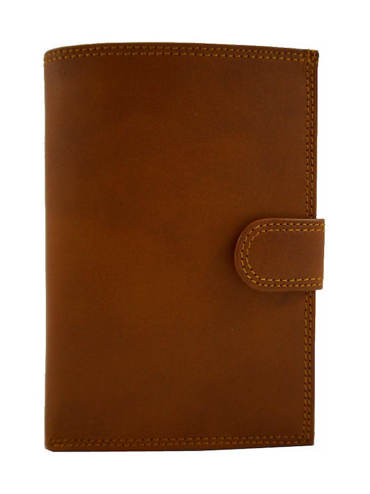 Mybag Men's Leather Travel Wallet Tabac Brown