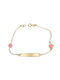 Kinderarmband ID aus Gold 14K