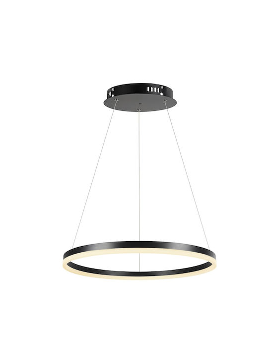 Denver Pendant Light Black LED with Warm White Light