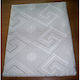 VS Home Τablecloth Weiß 140x220cm 6Stück