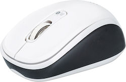 Manhattan Dual Mode Bluetooth Wireless Mouse White
