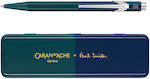 Caran D'ache 849 Pen Ballpoint 0.7mm with Green Ink 849.340