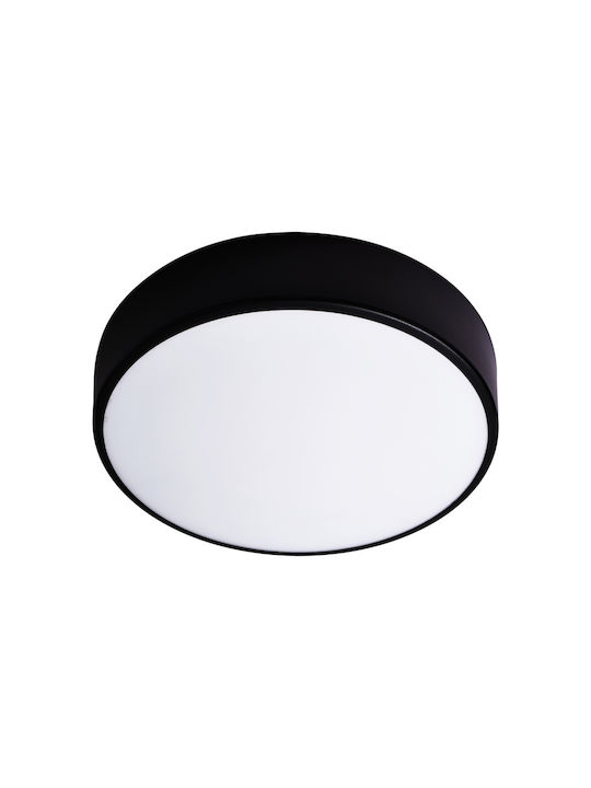 Adviti Metal Ceiling Light with Socket E27 Black