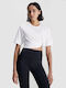 Calvin Klein Women's Athletic T-shirt White