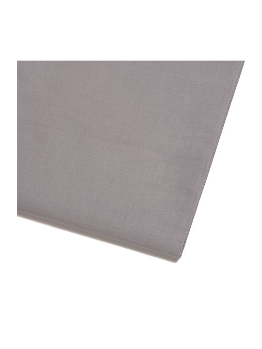 Melinen Sheet for Single Bed 170x270cm. Urban Line Light Grey