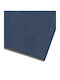 Melinen Sheet Sets Queen with Elastic 160x200+32cm. Urban Line Blue 4pcs