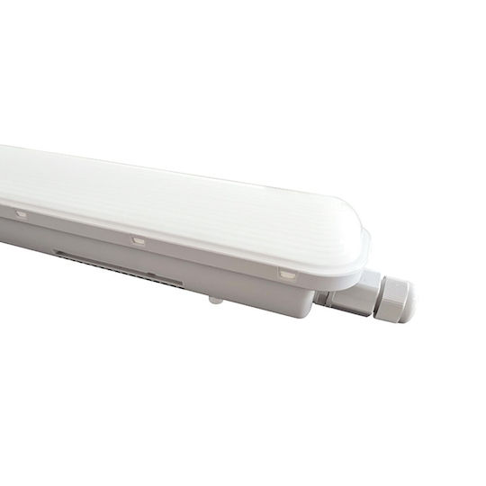 Aca Wimp Commercial Linear LED Ceiling Light 40W Cold White IP66 127.2cm