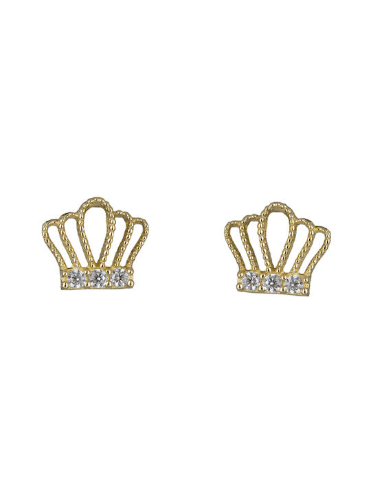 Earrings made of Gold 14K