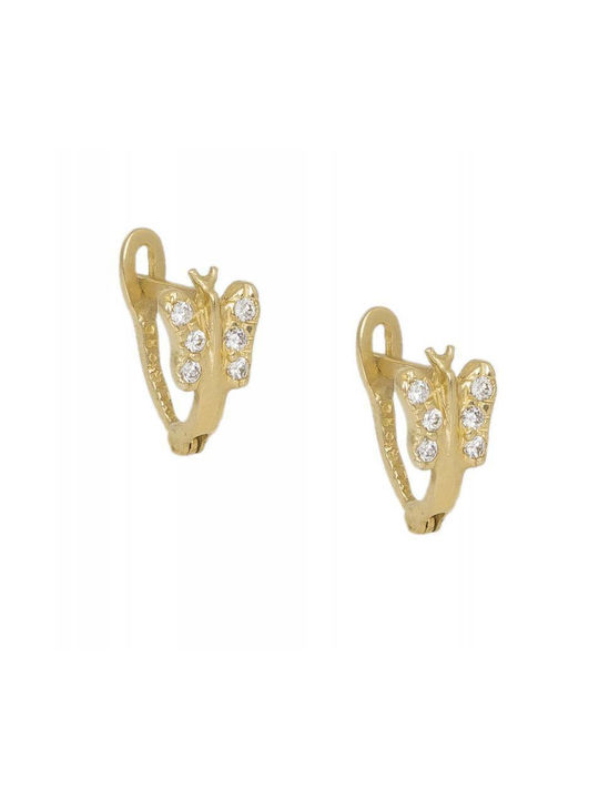 Earrings made of Gold 14K