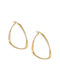 Earrings Hoops made of Gold 14K