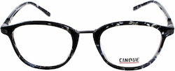 CInque Women's Acetate Frame Black