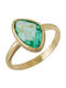Ring with Stones made of Gold 14K