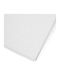 Melinen Sheet for Single Bed 170x270cm. Urban Line White