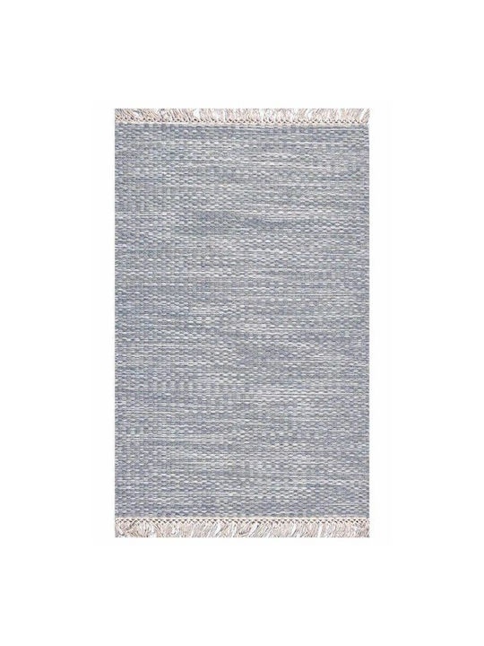 Polcarpet Wool Kilim 738 Modern Woolen Bedroom Rugs Set Ecru WOOLKILIM738GREYBEDSET 3pcs