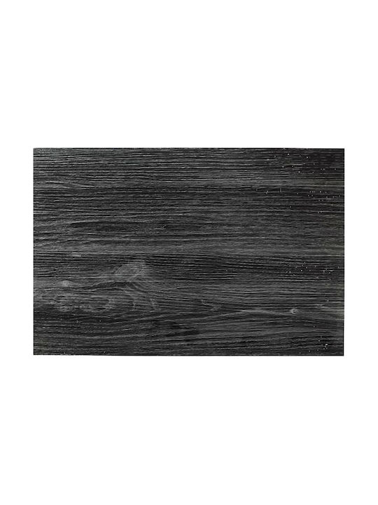 Plastic Placemats Leone Black 45x30cm 12pcs