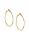 Earrings Hoops made of Silver Gold Plated