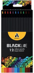 Adel Buntstifte Schwarze Set 12Stück
