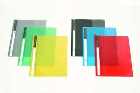 Black Red Clipboard with Spring for Paper A4 Yellow 1pcs