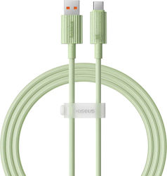 Baseus Series USB 3.0 Cable USB-C male - USB-A 100W Πράσινο 2m