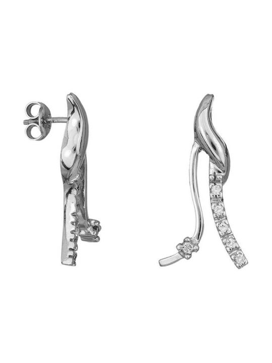 Earrings made of Platinum