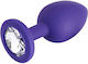 Naughty Toys Anal Plug Klein Transparent