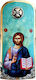 IconsGR Image Jesus Christ Wooden