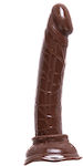 Sweetvibes Realistic Dildo with Suction Cup Brown