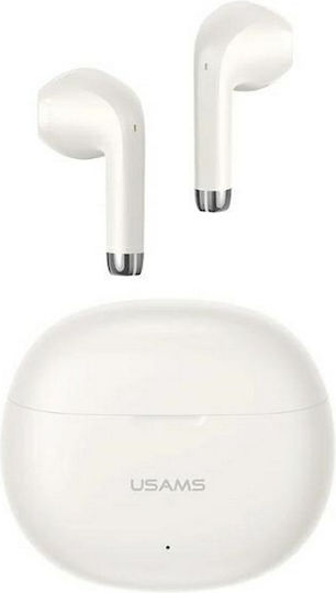 YO17 Earbud Bluetooth Handsfree Earphones with Charging Case Beige