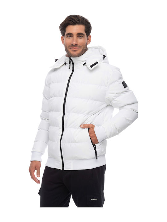 Be:Nation Μπουφάν Puffer Άσπρο.
