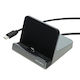 4Smarts Charging Stand and Cable USB-C 60W Power Delivery / Quick Charge 3.0 in Gray color (462261)
