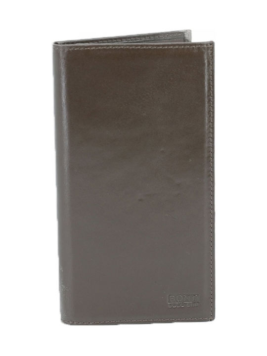 Δερμάτινα 100 Large Leather Women's Wallet Brown