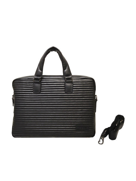Leather Men's Bag Shoulder / Crossbody Black