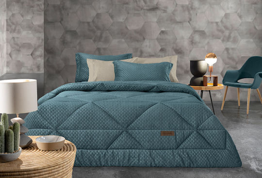 Guy Laroche Κουβερτοπάπλωμα Μονό 160x240εκ. Trinity Emerald