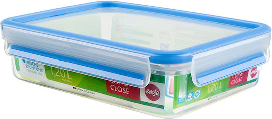 Emsa Clip Lunchbox Kunststoff Transparent 1200ml 1Stück