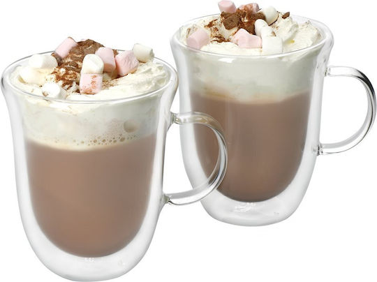 La Cafetière Σετ Ποτήρια Μπύρας Γυάλινα 350ml 2τμχ