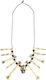 Bones Carnival Necklace for Halloween