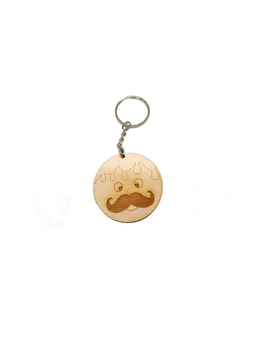 Woodseason Keychain Κρητικός Lemn