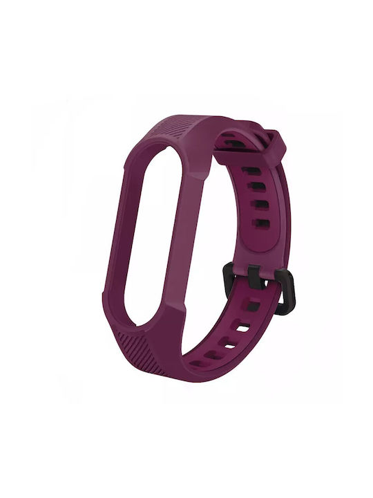 Amazfit Curea Silicon Burgundy (Brățară inteligentă 7)