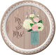 Creative Converting "rustic Wedding" Servier-Set für Party 8Stück